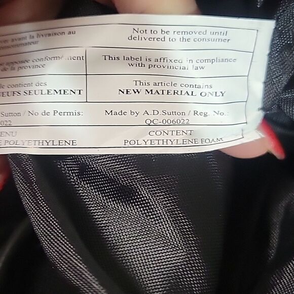 Benrus Black Rucksack Drawstring - Picture 5 of 5